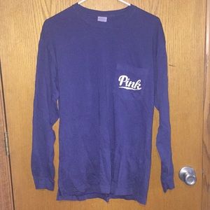 VS PINK LONG SLEEVE SHIRT